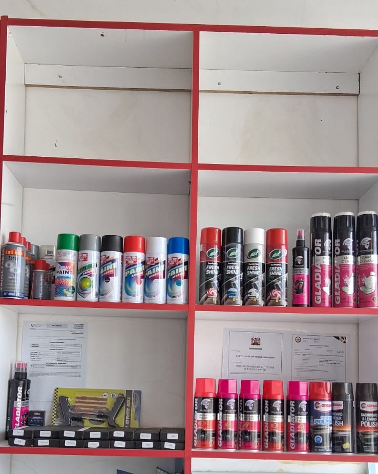 Spare parts & accessories shop