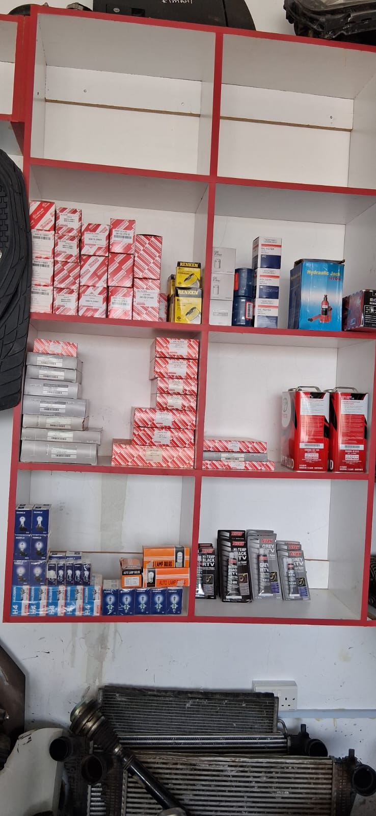 Spare parts & accessories shop